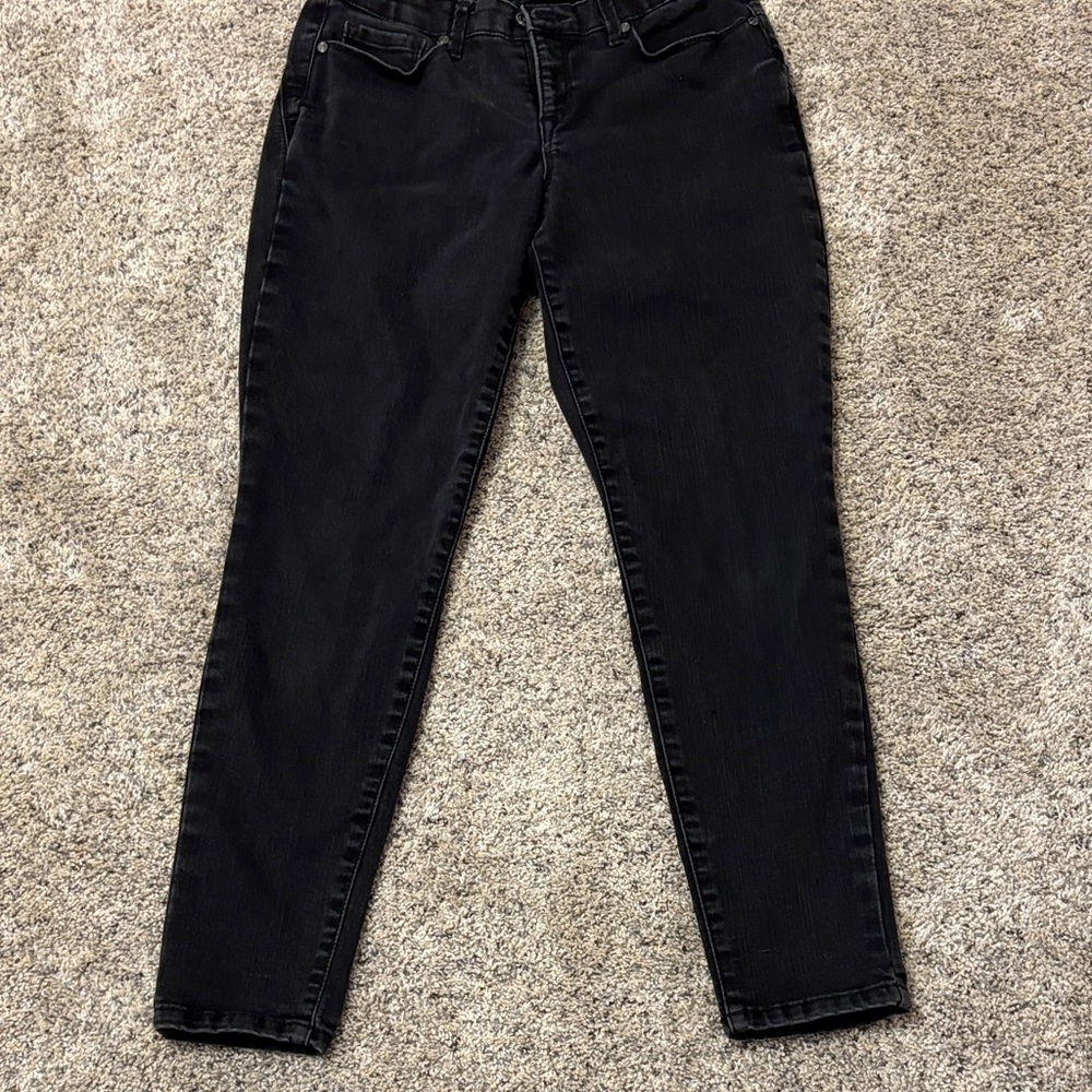Code Bleu Women's Dark Charcoal Skinny Jeans